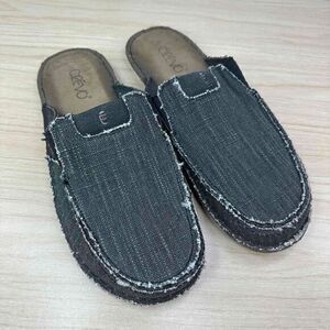 Crevo Shoes Men's Size‎ 11 Gray Aruba Slip On Distressed Comfortable Sandal